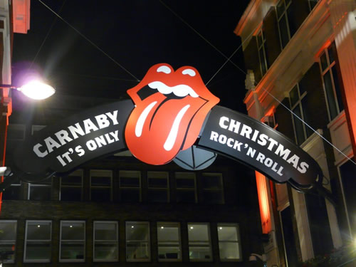 Carnaby Street Rolling Stones
